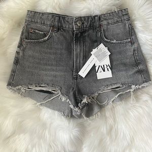 Black Wash Zara Shorts